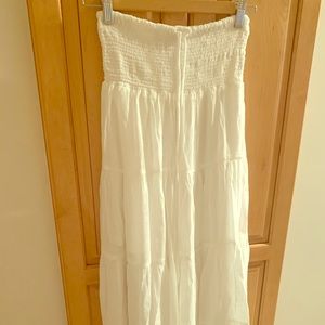 FAVLUX Brand new tiered maxi skirt - pure white !